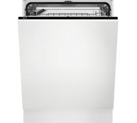 AEG FSK32610Z Fully Integrated Standard Dishwasher - Black Control Panel with Sliding Door Fixing Kit - E Rated, Black