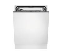 AEG FSK32610Z Fully Integrated Standard Dishwasher - Black Control Panel with Sliding Door Fixing Kit - E Rated, Black