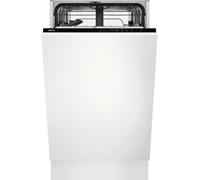 AEG 5000 AirDry FSX51407Z Fully Integrated Slimline Dishwasher - White Control Panel - F Rated, White