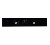 AEG GA5CB501AB 5000 SurroundCook Builtin Oven with SteamBake Black