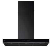 AEG 8000 AuroraTech® GB87D91CB 90cm Chimney Cooker Hood - Black Gloss