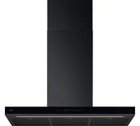 GB87D91CB 8000 90cm AuroraTech Chimney Hood with 3 Speed Settings - Black