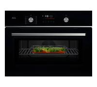 AEG GK6NK401B - Black Built-In Combination Microwave - 44L Capacity