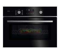 AEG Series 6000 GK6NK40FB CombiQuick Microwave and Built-in Oven Black