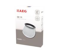 AEG GR19 - Vacuum Cleaner Bags, Pack of 3, Original Synthetic Filter Bags for AEG Junior, Lilliput, AG1411, AG1412, Strong Filtration, High Dust Retention, Durable Quality Material, Easy to Replace