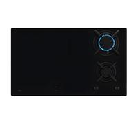 AEG HDB95623NB 8000 Series Dual Fuel Hob with 3 Induction Zones and 2 Gas Burners