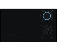 AEG HDB95623NB 8000 Series Dual Fuel Hob with 3 Induction Zones and 2 Gas Burners