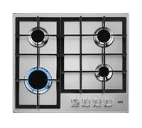 AEG HGB64200SM 60cm 4 Burner Gas Hob - STAINLESS STEEL