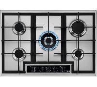 AEG HGB75420YM 74cm Gas Hob - Stainless Steel, Stainless Steel