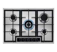AEG, HGB75420YM, 75cm Gas Hob in Stainless Steel
