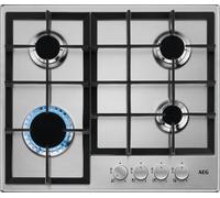 AEG HGE64200SM 59cm Gas Hob - Stainless Steel, Stainless Steel