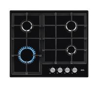 AEG HGX64200SB 59cm Gas Hob - Black, Black
