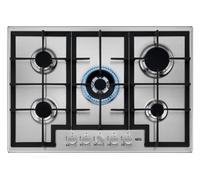 AEG HGX75400SM 75cm 5 Burner Gas Hob, Stainless Steel