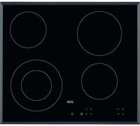 AEG Competence HK624010FB 59cm Ceramic Hob - Black, Black