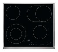 AEG HK634060XB 3000 Series Radiant 60cm Black 4 Zone Ceramic Hob