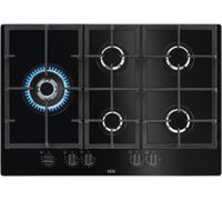 AEG HKB75820NB 6000 75cm 5 Burner Gas Hob - Black