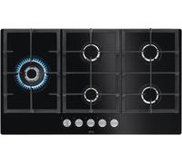 AEG HKB95820NB 86cm Gas Hob - Black, Black