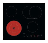 AEG HRX64360CB 59cm 4 Zone Ceramic Hob Black
