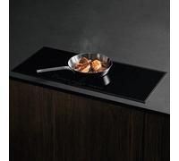 AEG IKK93431FB 3 Zone Maxisense Flexinduction Hob Black 90cm
