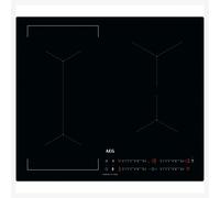 AEG IKX64441CB 60cm Series 6000 Frameless 4 Zone Hob2Hood Induction Hob - BLACK