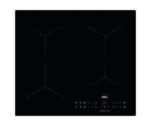 AEG ILB64334CB 60cm Series 3000 4 Zone Hob2Hood Induction Hob 13A supply - BLACK