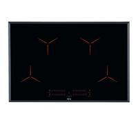 AEG IPE84531FB 80cm Series 3000 4 Zone Hob2Hood MaxiSense Induction Hob - BLACK