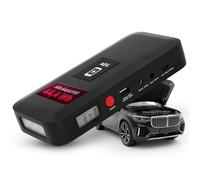 AEG Jumpstarter JS15 Car Jump Starter Wireless Charging Power Bank with Built-in LED Lamp with Li-ion Battery 400A/1500A, Black