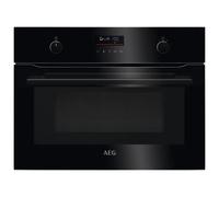 AEG KMK565060B - BAD BOX 60cm Series 8000 Built In Combi Microwave For Tall Housing - BLACK