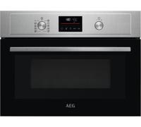 AEG KMX365060M - Stainless Steel 43L Built-In Combination Microwave Oven - 1700W - A Energy