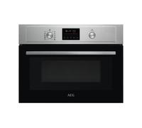 AEG 3000 Series Solo Microwave & Grill - Integrated Oven KMX525060M, 42L, Grill Function, Defrost, Electronic Display, Clean Enamel, Built-In 450x560x550mm, Stainless Steel Antifingerprint Coating