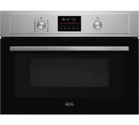 AEG 3000 Series Solo Microwave & Grill - Integrated Oven KMX525060M, 42L, Grill Function, Defrost, Electronic Display, Clean Enamel, Built-In 450x560x550mm, Stainless Steel Antifingerprint Coating