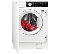 AEG 6000 AutoSense LFX6G8434BI Integrated 8kg Washing Machine with 1400 rpm - White - B Rated, White