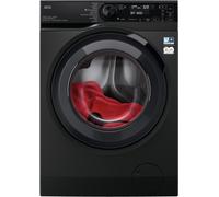 AEG ProSteam® Technology LWR7416U6UD Wifi Connected 10Kg/6Kg Washer Dryer with 1551 rpm - Black - D Rated [Wash&Dry], A Rated [Wash Only], Black
