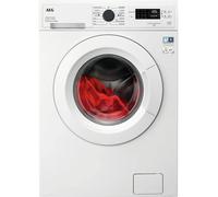 AEG Washer Dryer LWX60846B, 8/4 kg wash/dry capacity, 1600 rpm, White | Class D, 8 kg wash/4 kg dry, 1600 rpm spin, 75 dB, AutoSense, TimeSave, White