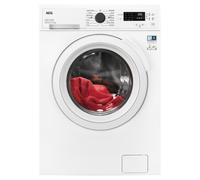 AEG 6000 Series Washer Dryer LWX60966B, 9kg Wash/ 6kg Dry Load, 1600rpm, 76 dB, AutoSense, TimeSave to Adjust Laundry Cycles, Quick Programme, Freestanding, Wash-to-dry, 847x597x642, Class D, White