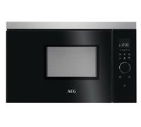 AEG MBB1756DEM Series 8000 800W 17L Built-in Microwave & Grill 60cm Black NEW