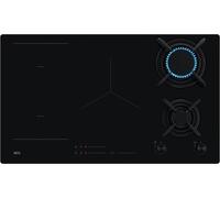 AEG HDB95623NB 8000 Series Dual Fuel Hob with 3 Induction Zones and 2 Gas Burners