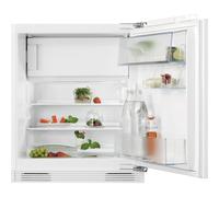 AEG NSF6I82EF Integrated Under Counter 82cm High Fridge with Ice Box - Fixed Door Fixing Kit - White - E Rated, White