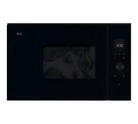 AEG OB6SM171DB 17 Litre 37cm High, Built In Small Standard Microwave Oven - Black, Black
