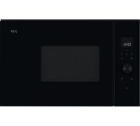 AEG OB6SM171DB 17 Litre 37cm High, Built In Small Standard Microwave Oven - Black, Black
