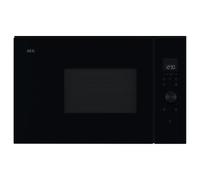 AEG OB6SM171DB 17 Litre 37cm High, Built In Small Standard Microwave Oven - Black, Black