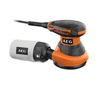AEG Orbital Sander, 125mm, 130 Grit, 10,000 RPM, 2.4V, Dust Bag Included, Model 4935416100