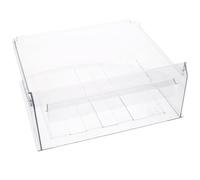 AEG Original Vegetable Tray Drawer 405 x 170 x 345 mm Transparent Plastic Reversible Door Refrigerator 0.0242 Cubic Feet
