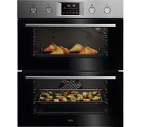 AEG OU5CU40M - Stainless Steel Built-Under Double Oven - 45L & 42L - A Energy