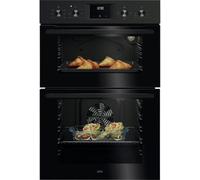 AEG OU5NP20B - Black Built-In Electric Double Oven - 66L + 46L - A Energy