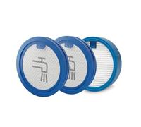 AEG Performance Kit Filter for Battery Vacuum Cleaners AP6 and AP82 Models/Filter System Consisting of 2x Pre-Motor Filters, 1x Hygiene Filter/Washable/Blue/White / ESKW6