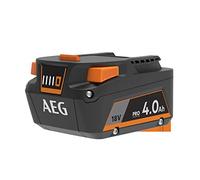 AEG PRO18V Pro Lithium Battery 4.0Ah L1840S Extended Battery Life | High power and extended runtime, lightweight, compact design, reduced fatigue, backward compatible on the range