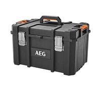 AEG Quickstack Large Heavy Duty Waterproof Storage Box for Construction and Workshop - AEGHDMB