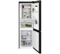 AEG 7000 UltraFresh+ RCB732E7MG 186cm 60/40 Frost Free Fridge Freezer - Black - E Rated, Black