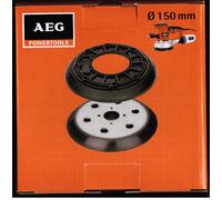 Aeg Replacement Sanding Pad Ø 150 mm EX150 Sanding Pad 6 Hole ROS150